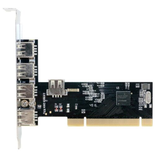 Neu 4 Ports PCI-E auf USB 2.0 HUB PCI Express Erweiterungskarte Adapter Konverter - Bild 3 von 6