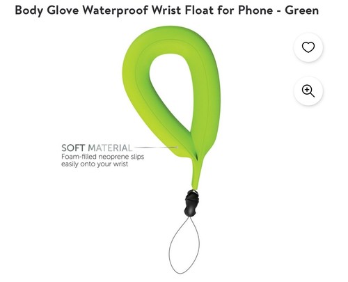 Body Glove Universal Wrist Float For Cellphones - Green - 第 6/7 張圖片