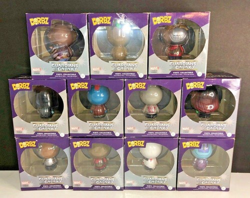 FUNKO Dorbz Guardians of the Galaxy Rocket Groot Starlord Gamora + Vinyl 3" Lot - Picture 2 of 10