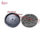 Car Lift Black Rubber Jacking Pad Anti-slip Surface Tool Rail Protector 4PC