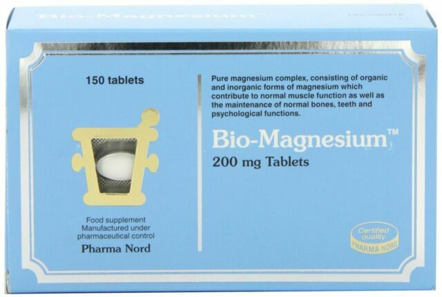 Pharma Nord Bio-Magnesium 200mg Mineral Supplement - 150 Tablets
