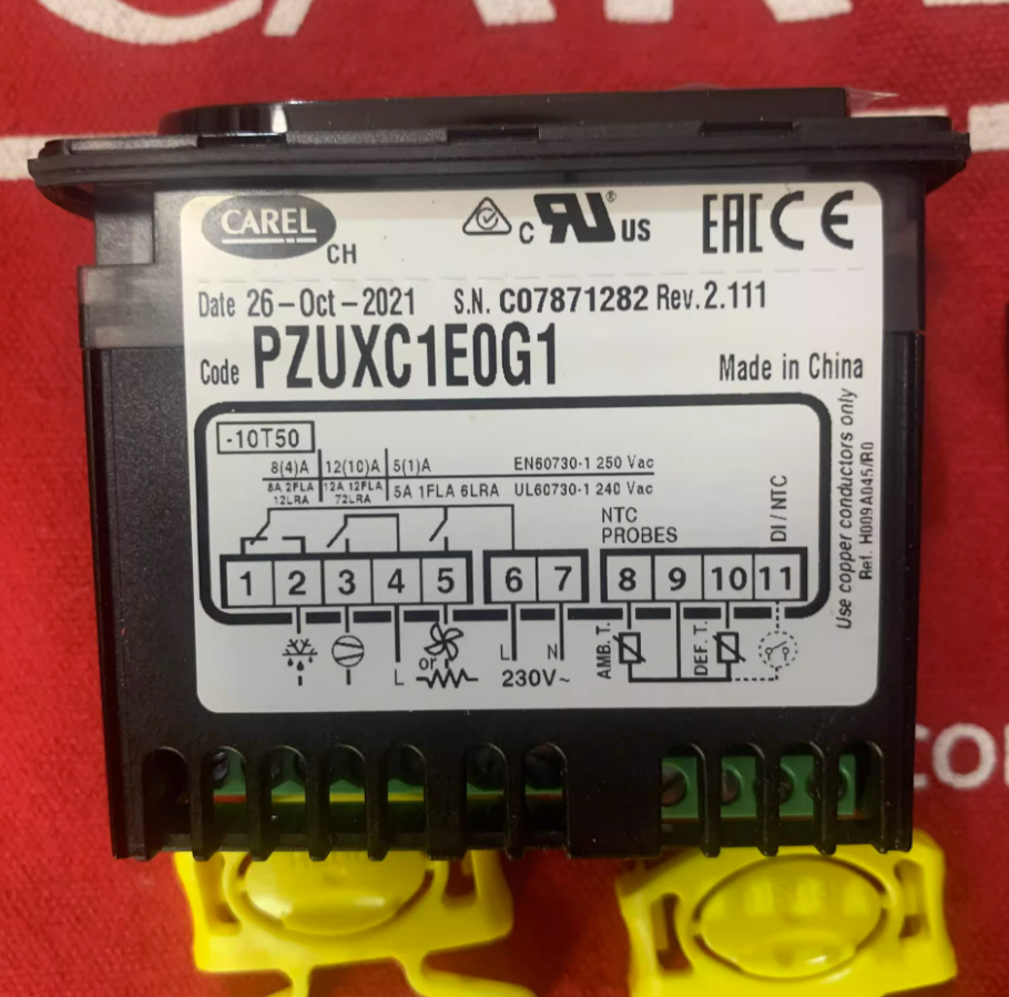 1PC NEW CAREL Temperature controller PZUXC1E0G1 PZXUC0E001 FREE