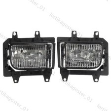 2× Für BMW 3er E30 1985-1993 Stoßstange Nebelscheinwerfer Klarglas Links+Rechts