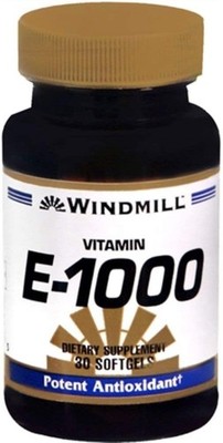 Vitamin E SFGL 1000 IU SYN WMILL Size: 30