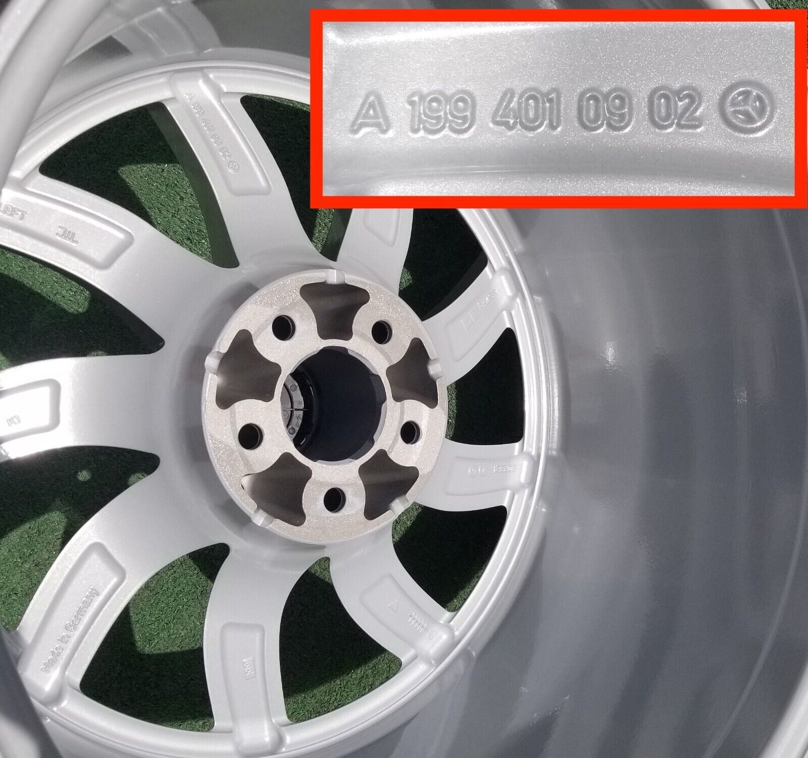 4 PERFECT Factory Mercedes Benz McLaren SLR Wheels Genuine Original OEM AMG Set