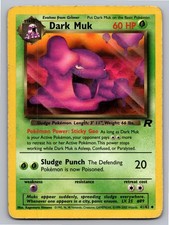 Dark Muk 41/82 Uncommon Team Rocket Pokemon Unlimited Heavily Played on eBay
