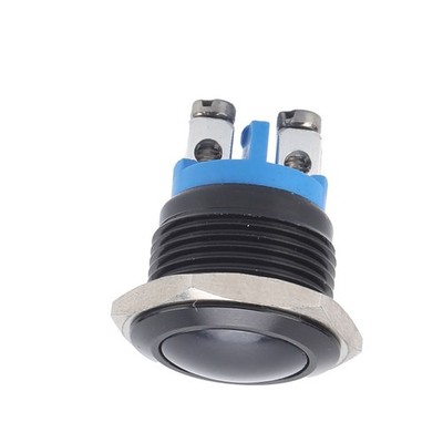 Metal Push Button Switch Ball Full Oxidation Self Reset Jog Screw Foot Power NEW