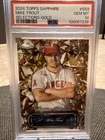 2024 Topps Chrome Sapphire Selections Mike Trout #SS-9 Gold /50