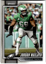 2026 Topps Flagship Football #166 JORDAN MAILATA Philadelphia Eagles