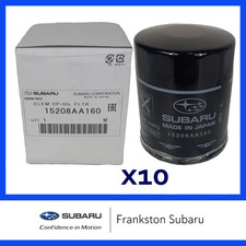 Genuine Subaru XV Impreza Forester & Outback Oil Filter FB 15208aa160 X10