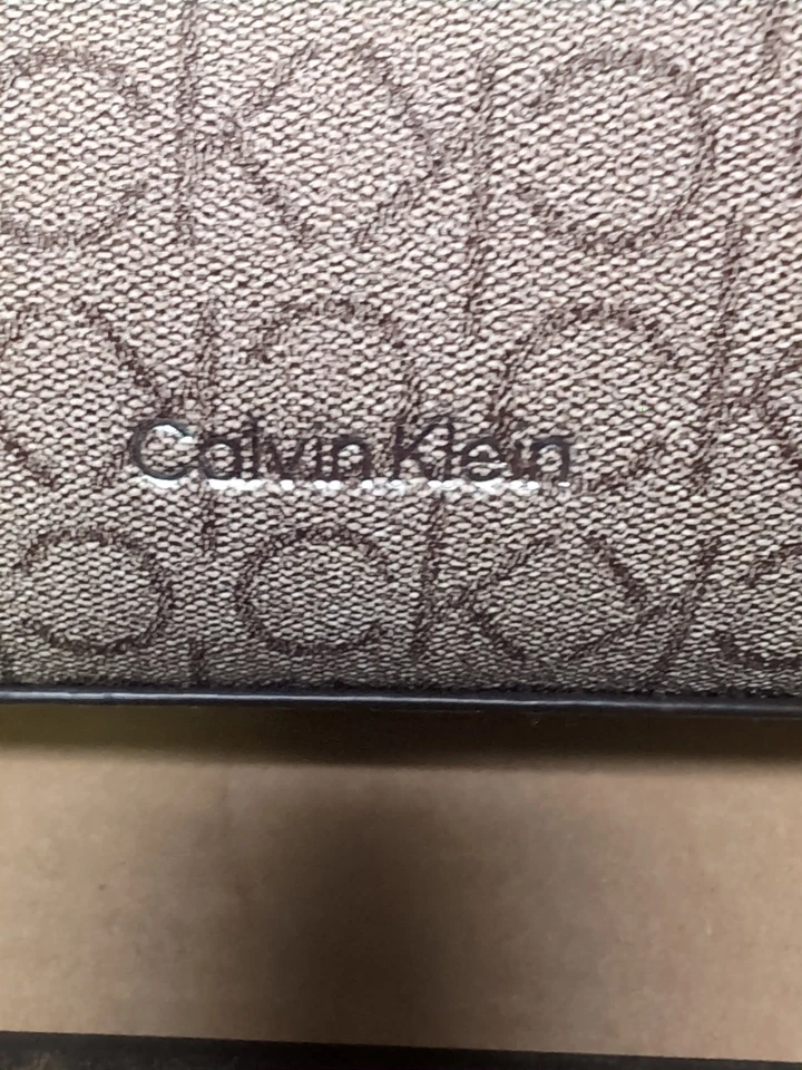 New Calvin Klein Beige & Cream Tan CK Signature Shoulder / Purse - Image 2 of 4