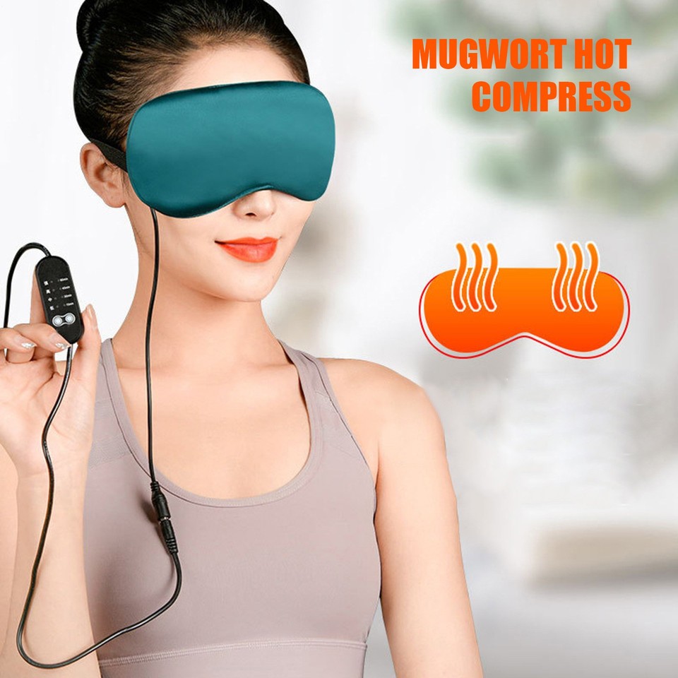 Heated Eye Patch Warm Compress For Eyes Heating Pad For Eyes Electric ...