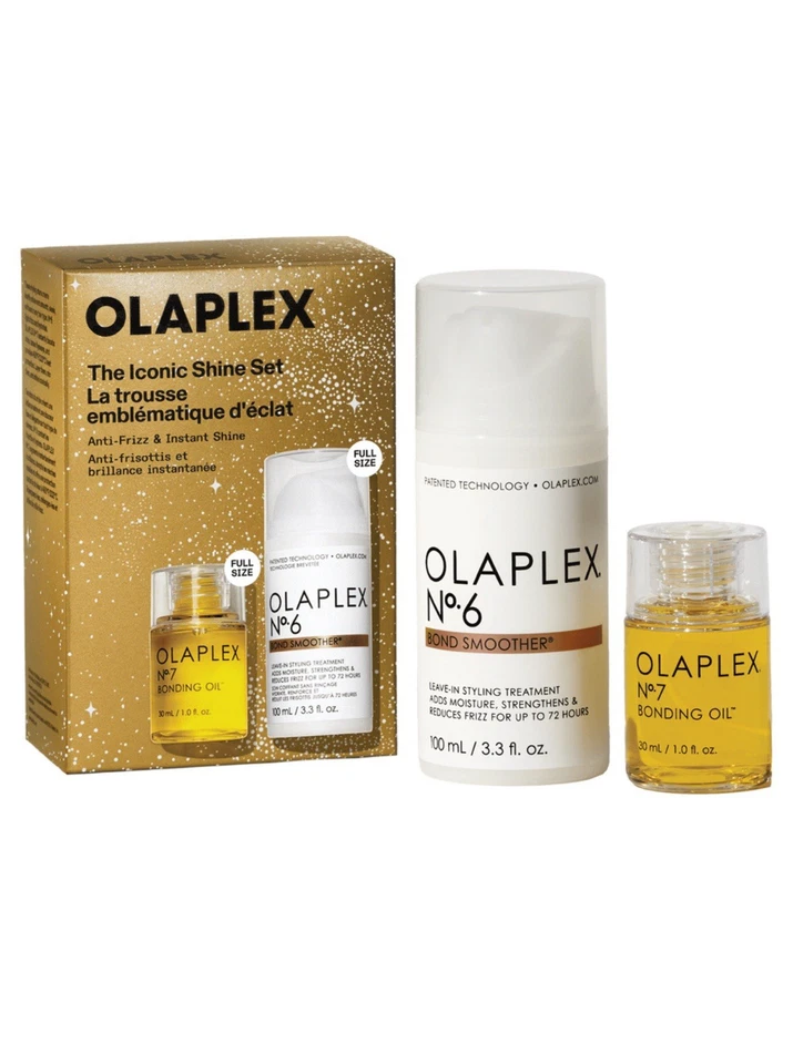 Olaplex Iconic Shine Set – No.6 + No.7 Full Size – Hair Treatment – NEW - Image 2 of 4