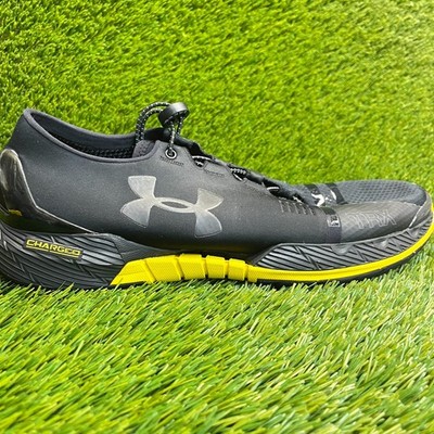 Under Armour SpeedForm AMP Mens Size 13 Black Athletic Running Shoes Sneakers