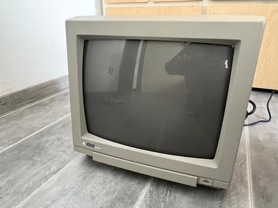 Atari SC1425 CRT RGB Monitor Atari ST STE Falcon Vintage Funktioniert Selten