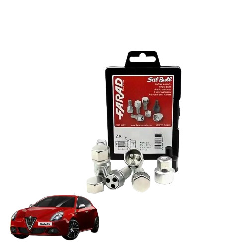 Kit 4 bulloni antifurto per Alfa Romeo Giulietta