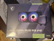MSI MAG CoreLiquid A13 240 Black - AIO ARGB Liquid Cooling -240mm Radiator- NEW
