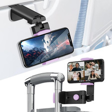 Universal Airplane Travel Phone Holder: Travel Essentials Phone Mount for Desk w
