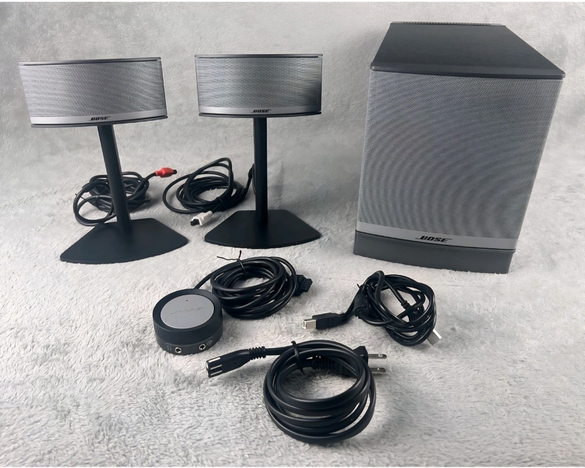 【BOSE】bose Companion 5 multimeda speaker Bose Companion 5 Multimedia Speaker System w/Subwoofer Complete