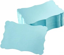 120 Pieces Small Mini Business Cards Vintage Assorted Colors Blank Note Cards Gi