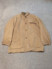 Daniel Cleary Jacket Mens Large Vintage Flannel Lined Archive Chore Coat 