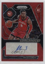 2023 Panini Prizm Rookie Signatures Choice 82/88 Seth Lundy #RSI-LUN Auto 0nr3
