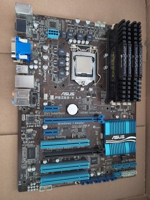 Asus P8Z68-V LX Motherboard Intel Core i5-2500K 3.3GHz Quad-Core CPU +32GB Ram