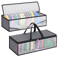 Fixwal 2 Pack Hat Storage Bag for Baseball Caps Hat Organizer Case Hat Holder
