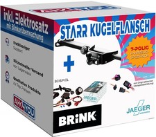BRINK AHK für VW T5 T6 Multivan Bus 11-19 starr Kugelflansch + 7P m. Vorb. SPEZ