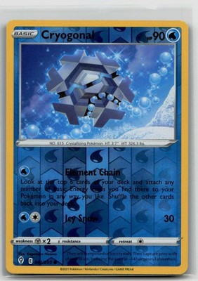 Cryogonal 043/203 SWSH07: Evolving Skies NM
