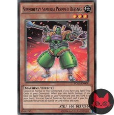Yugioh Superheavy Samurai Prepped Defense BOSH-DE009 Common NM