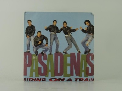 THE PASADENAS RIDING ON A TRAIN (10) 2 Track 7'' Single including Picture Sleeve 