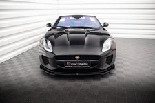 Maxton Design Frontlippe V.2 passend für Jaguar F-Type Mk1 FL schwarz Hochglanz
