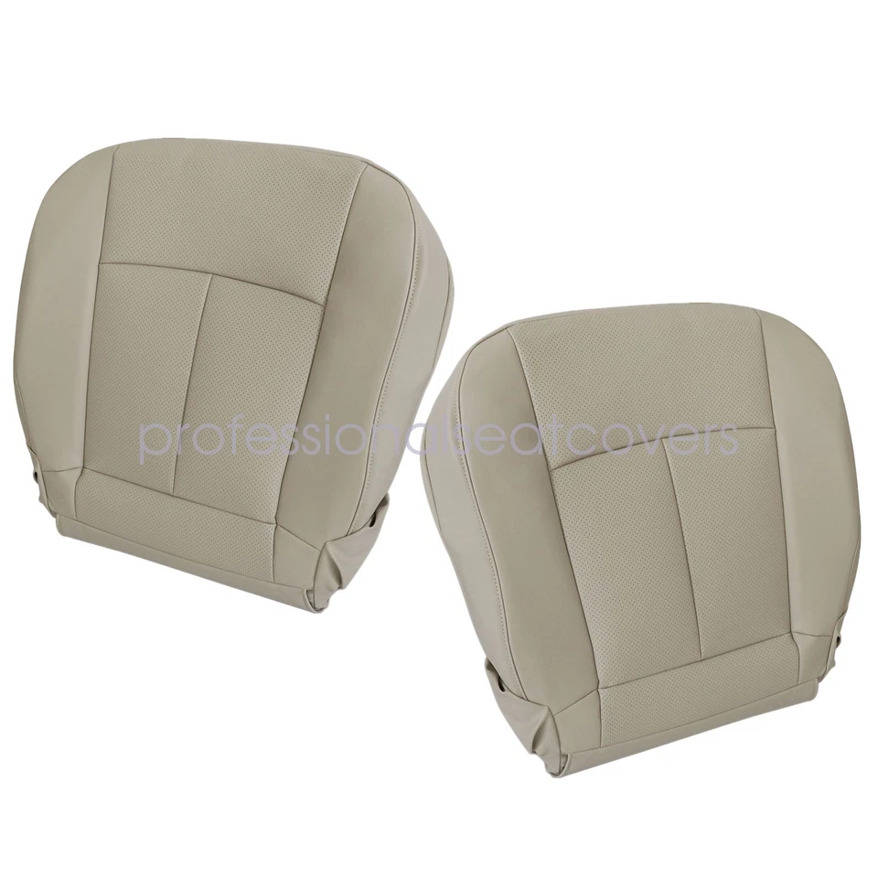 Novo Para 2005 2006 2007 2008 Infiniti FX35 FX45 Capa de Assento de Couro Inferior Bronzeada - Imagem 2 de 4