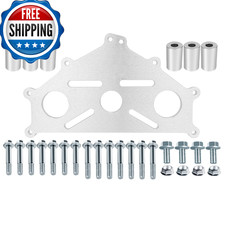 Zibopar Engine Safe Stand Adapter Plate Compatible Chevy Ls1 Duramax Bbc Sbc Ls