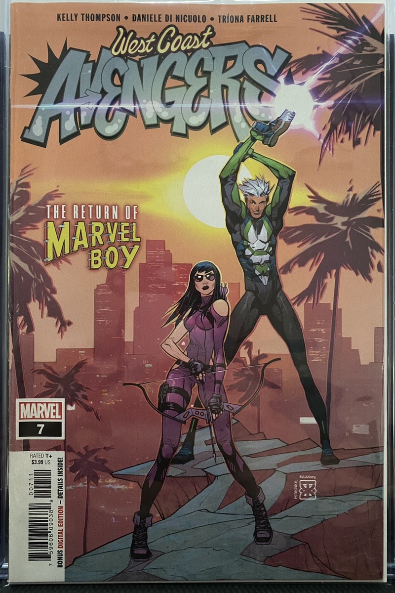 MARVEL COMICS 2019 WEST COAST AVENGERS #7 FIRST JEFF LANDSHARK
