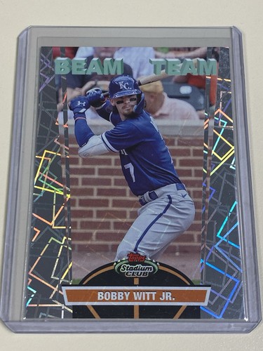 Bobby Witt Jr. #BT-16 2024 Topps Stadium Club Beam Team card