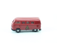 Brekina H0 0394 Modellauto PKW VW T1 B Bus Rot "IG Metail" 1:87