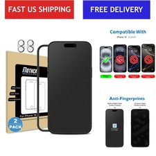Mothca Matte Tempered Glass Screen Protector iPhone 16 6.1" Camera Lens