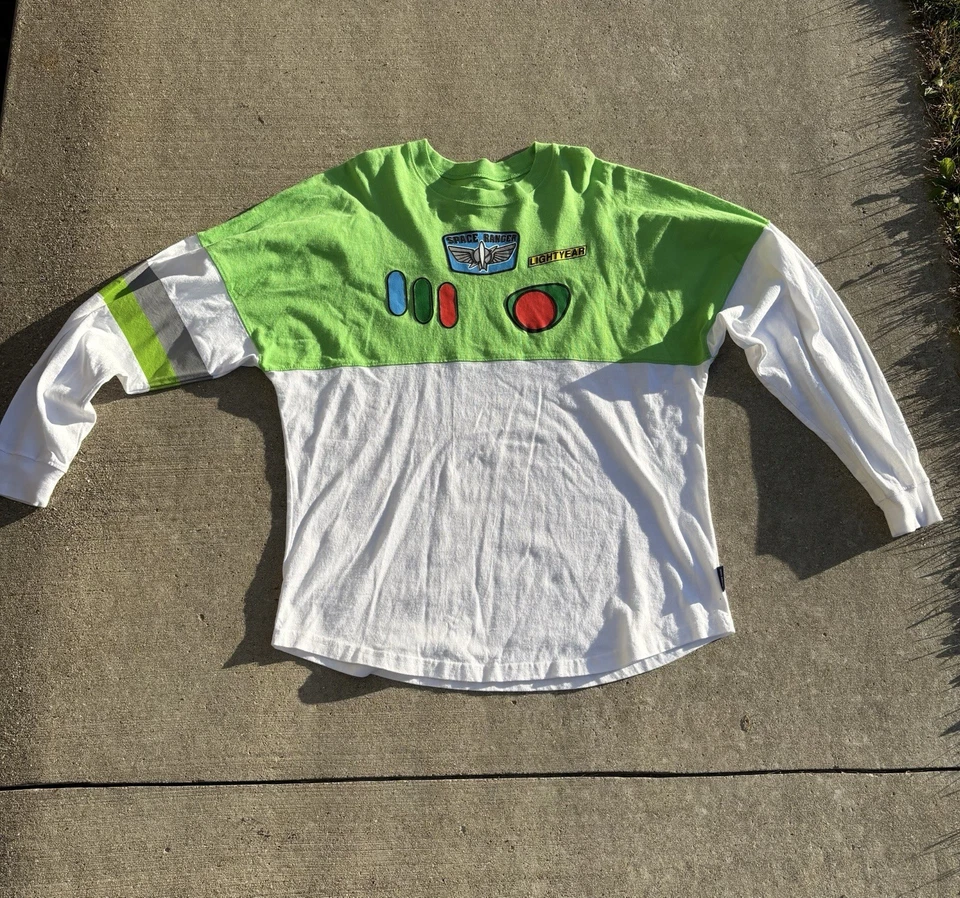 Camiseta Disney Parks Spirit Toy Story Buzz Lightyear manga larga talla mediana Foto 2 de 4