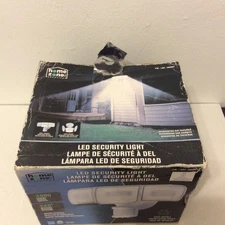 Home Zone LED Security Motion Activated Light 3000 Lumens Open box Untested 