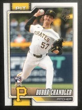 Bubba Chandler 2026 Topps Baseball Series 1 Rookie Card #283 MLB RC Pirates