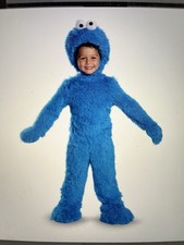 Cookie Monster Plush Sesame Street 12-18 M Infant Halloween Deluxe Child Costume