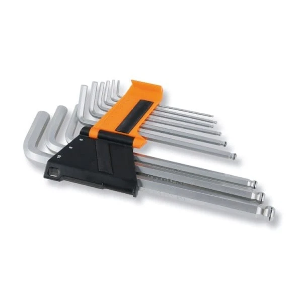 Beta Hex Key Set 9 Piece Metric, Ball End with Holding Function - 96BP-HO/SC9 - Image 2 of 4