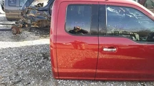 18 FORD F150 EXTENDED CAB DOOR ASSEMBLY REAR RIGHT PASSENGER RED