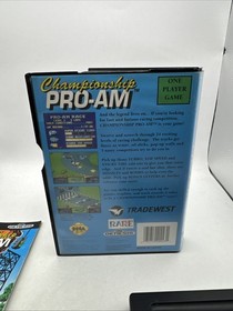 Championship Pro-Am (Sega Genesis, 1992) Authentic CIB W/Manual Tested Working