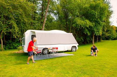 Fiamma Blocker Vorderwand 300, Sonnenschutz Markise Vorderwand