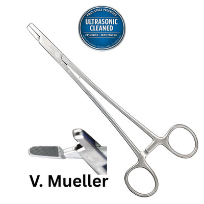 V Mueller CH2520 Vital Cooley-Baumgarten Wire Twister, Serrated, TC, STR, 8-1/8''