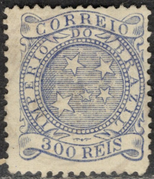 BRAZIL 1887 STAMP Sc. # 94 MH