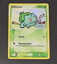 Bulbasaur 45/100 EX Crystal Guardians Reverse Holo Stamped LP 2006 on eBay